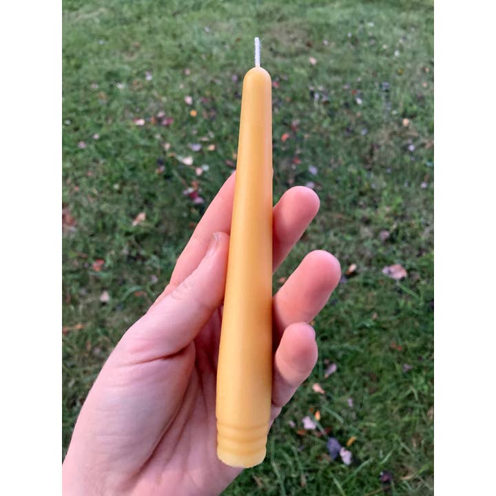 King Cobra Apiary Honey - Wholesale Tapered Candle/Candlestick - Beeswax Taper Candle - 6 Inch1