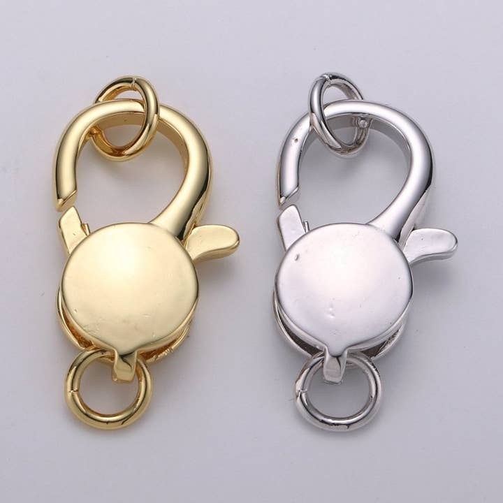 Wholesale Lobster Clasp 14k Gold Filled, Lobster Claw with Jump Ring for Jewelry Necklace Bracelet Anklet Making, Size 26mmx13mm K-835 K-836 for wholesale by Aim Eternal