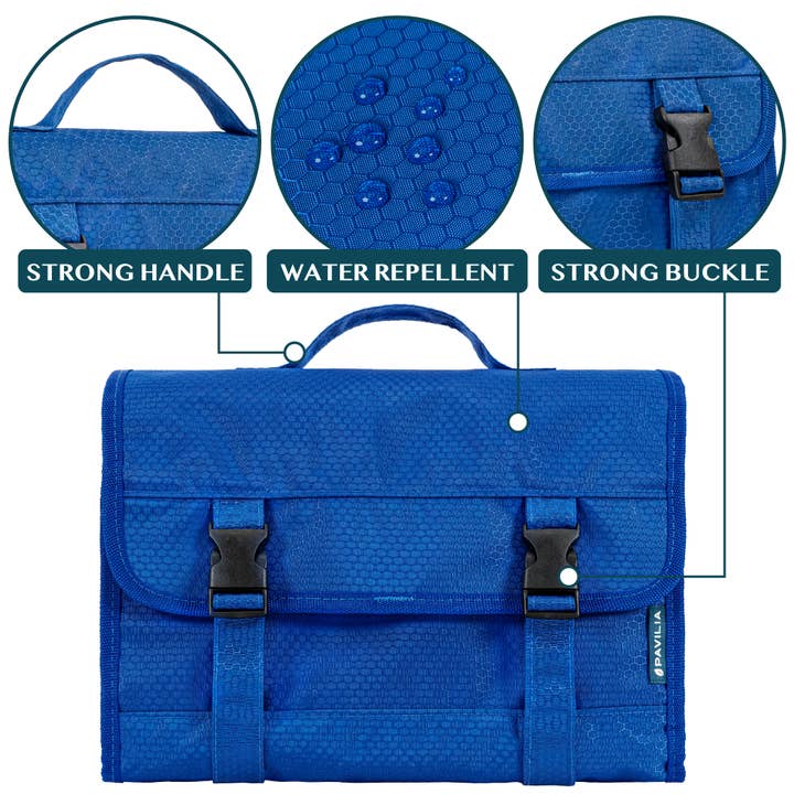 Pavilia - Wholesale Toiletry bag – Unisex - Buckle Hanging Toiletry Organizer Bag21