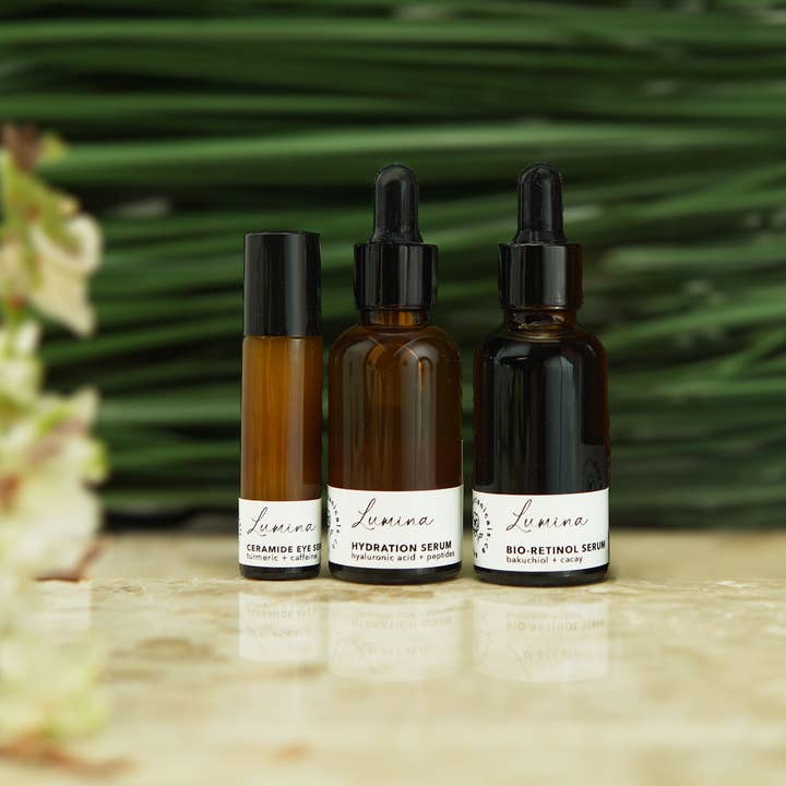 LUMINA • Serum Trio for wholesale by Avalon Rose Botanicals