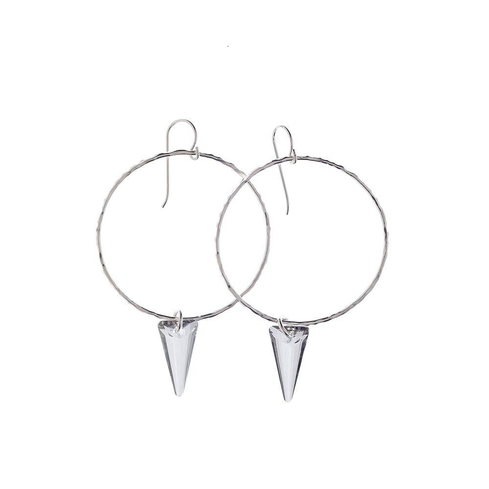 Kenda Kist Jewelry - Wholesale Dangle Earrings - Spike Hoops2