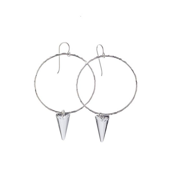 Kenda Kist Jewelry - Wholesale Dangle Earrings - Spike Hoops2