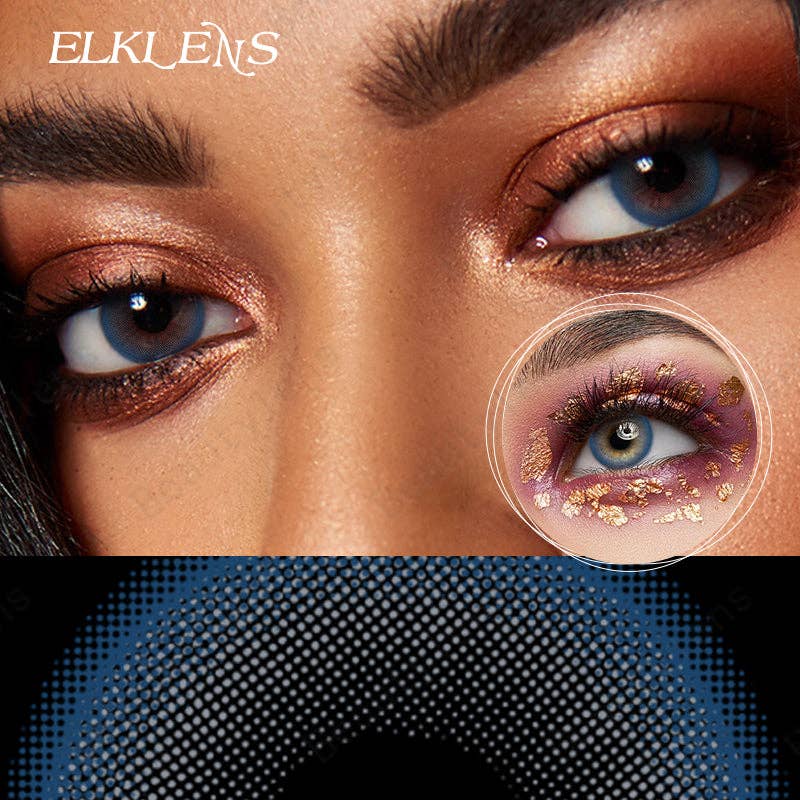 ELKLENS - Wholesale Contact Lenses - ELKLENS Foggy Ice Grey Colored Contact Lenses0