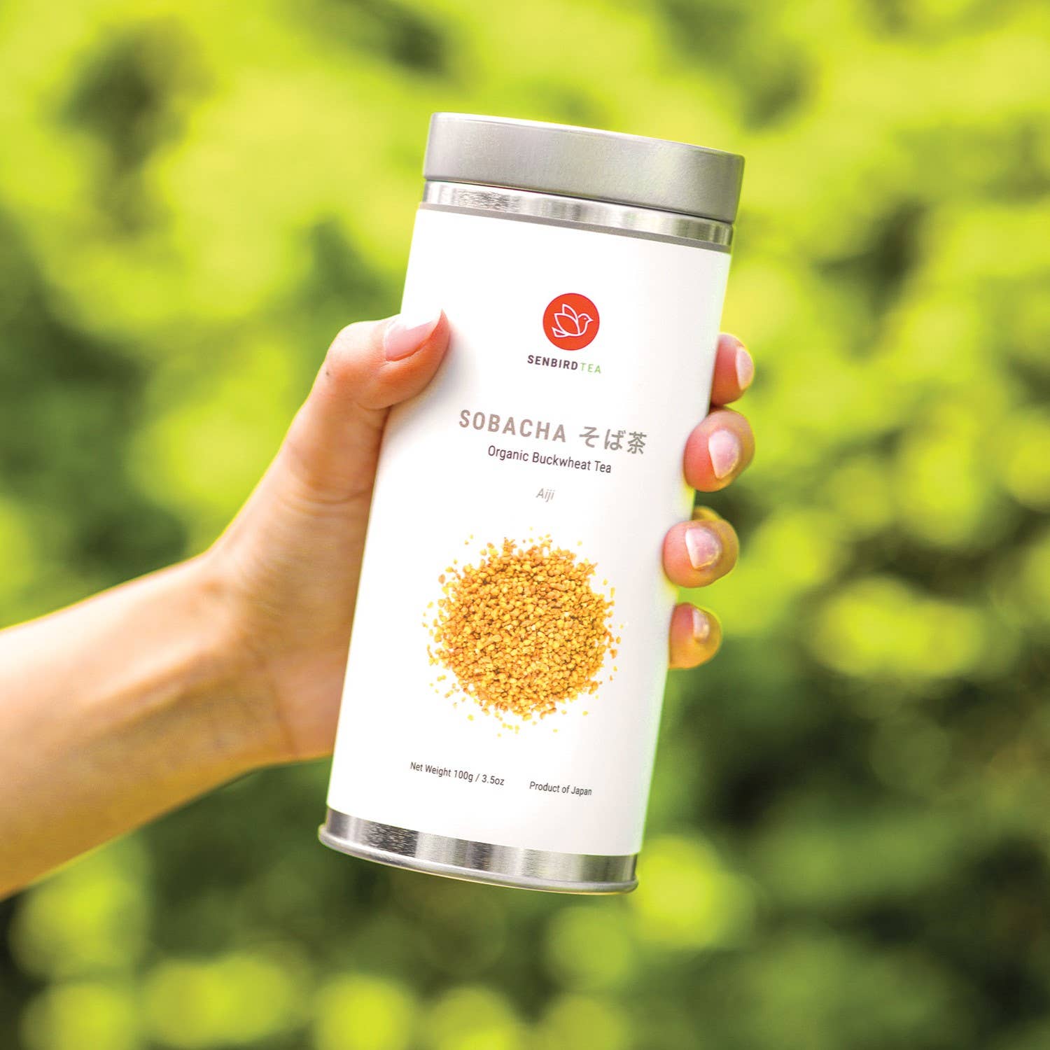 Senbird Tea - Wholesale Loose Tea - Sobacha Aiji - Japanese Buckwheat Herbal Tea | 120g4