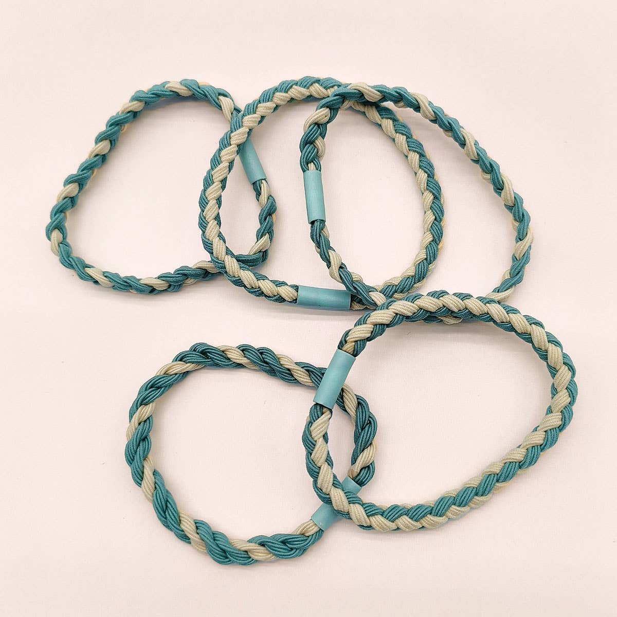 ACCITY - Wholesale Hair Tie - Candy Color Twisted Hair Ties , Cute Rubber Bands- CWAHA033914