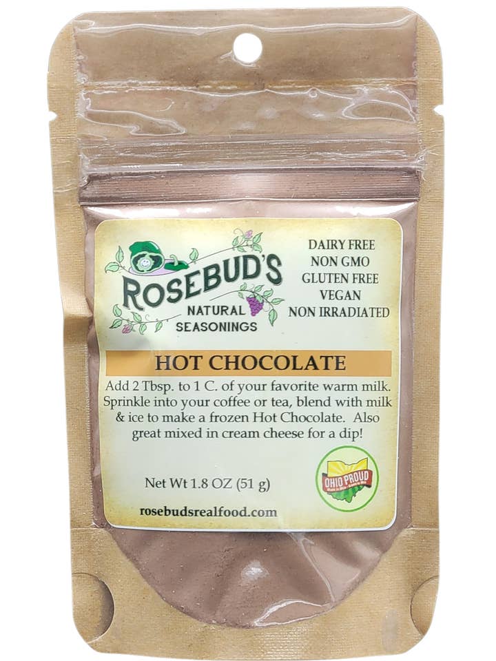 HOT CHOCOLATE for wholesale by Rosebud’s Real Food