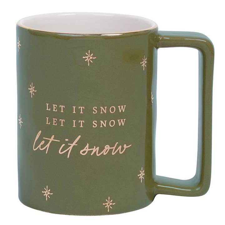 Santa Barbara Design Studio by Creative Brands - Wholesale Coffee Mug - Holiday Organic Mug - Let It Snow1