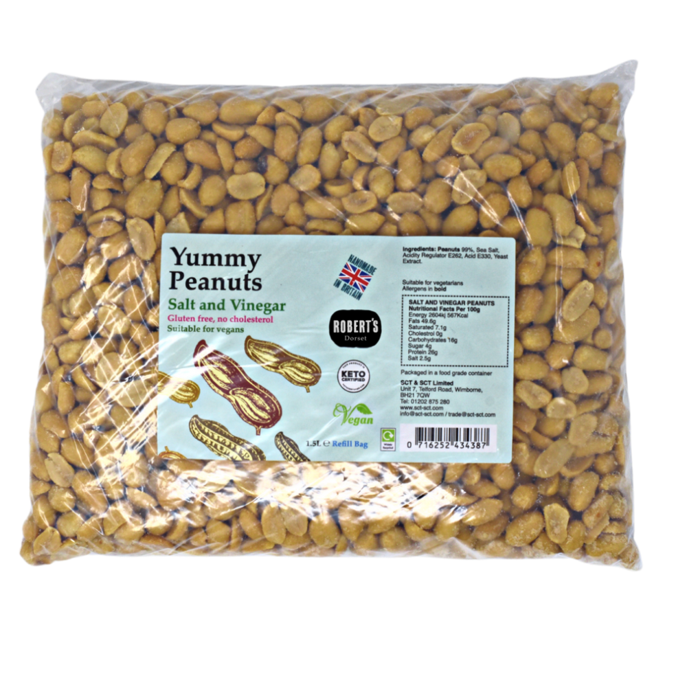 Robert’s Dorset – wholesale Nuts – Yummy Peanuts 1Kg Refill Bags 7