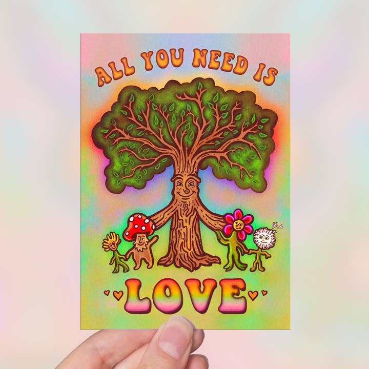 Cartão All you need is Love por atacado de SeeknRevel