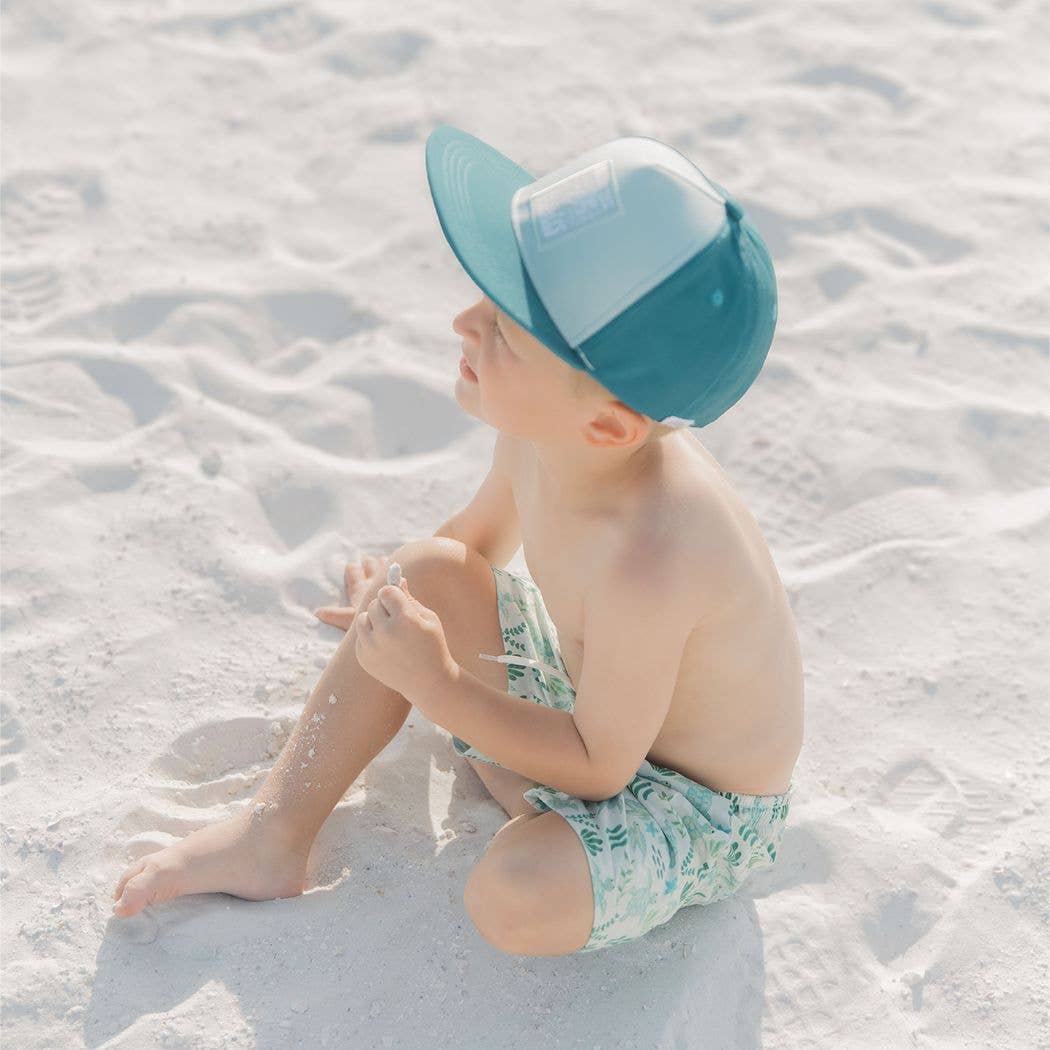 Bleu/Multi Casquette Snapback Save the Sea Turtles Conservation pour enfants et bébés en vente sur Faire3