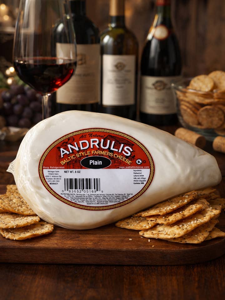 Andrulis Farmers Cheese Plain for wholesale by Andrulis