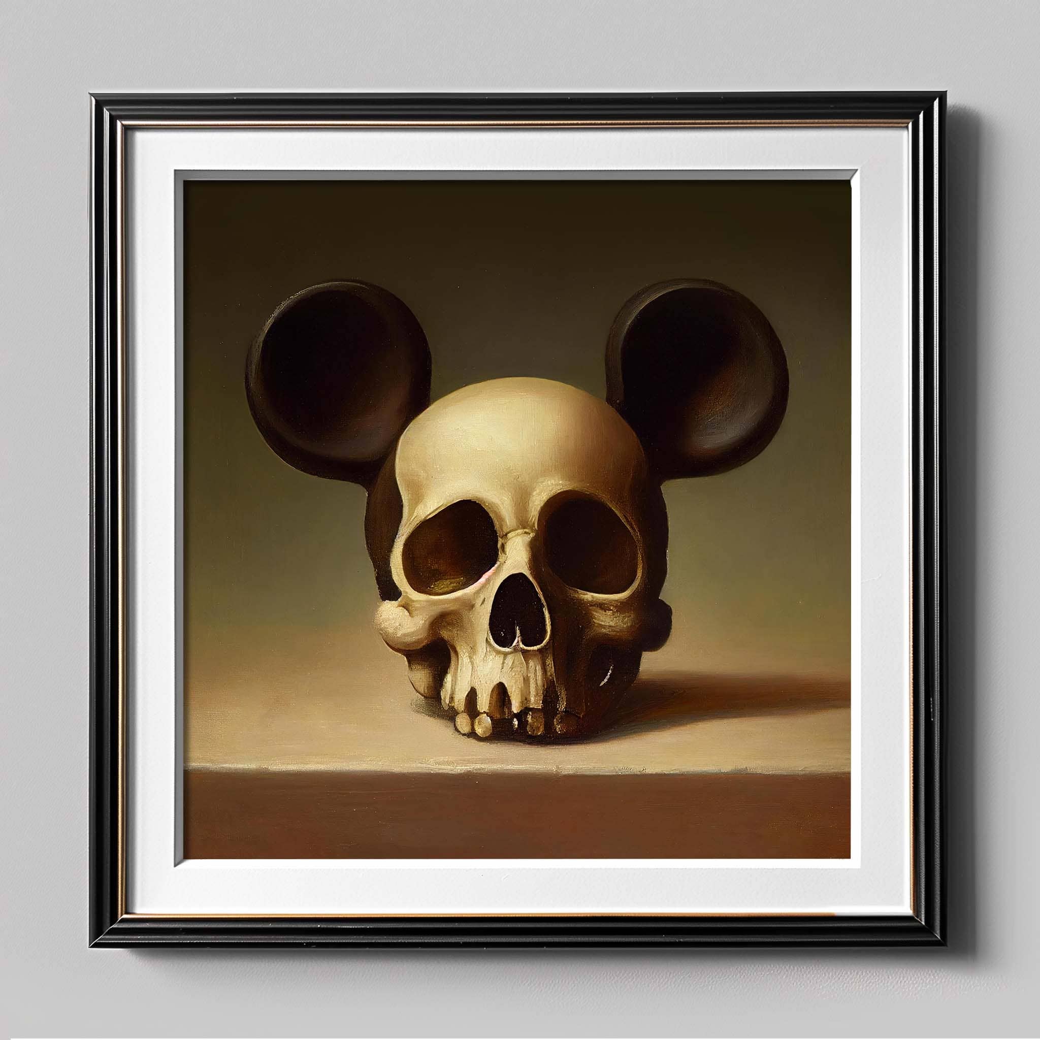 Dikhotomy - Vente Affiche d'art - La reproduction artistique « Le rêve est terminé »0