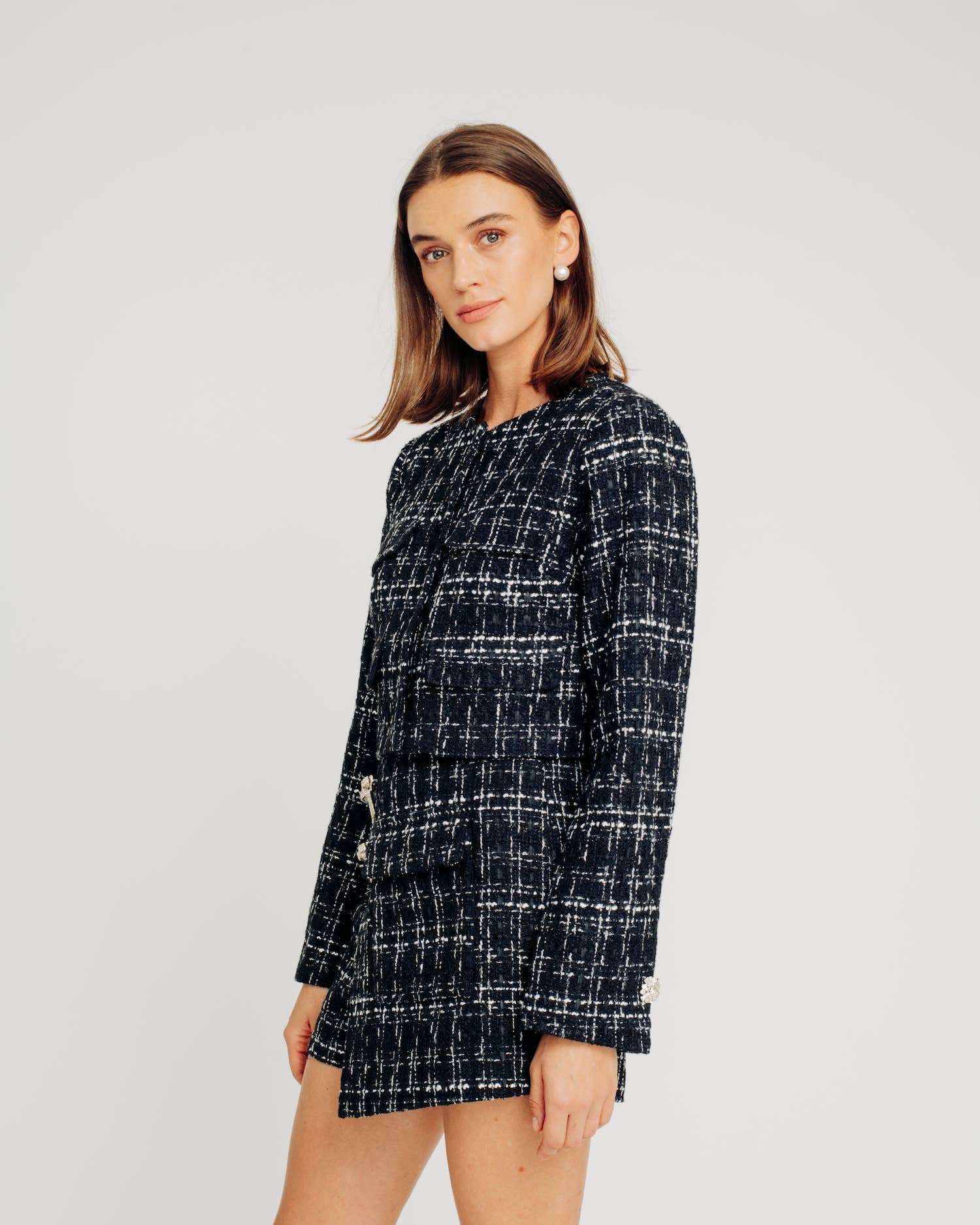 Torn By Ronny Kobo - Wholesale Skort - Women's - COCO SKORT4