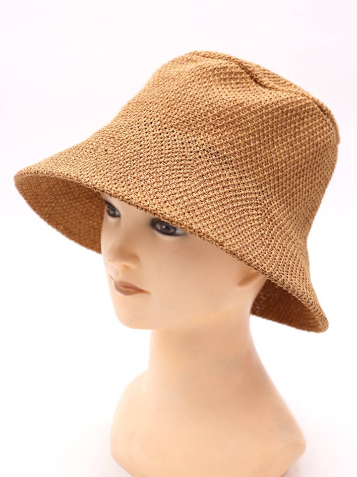 Flexibler einfarbiger Eimerhut, Größe einstellbar für den Großhandel von LIL' MOON