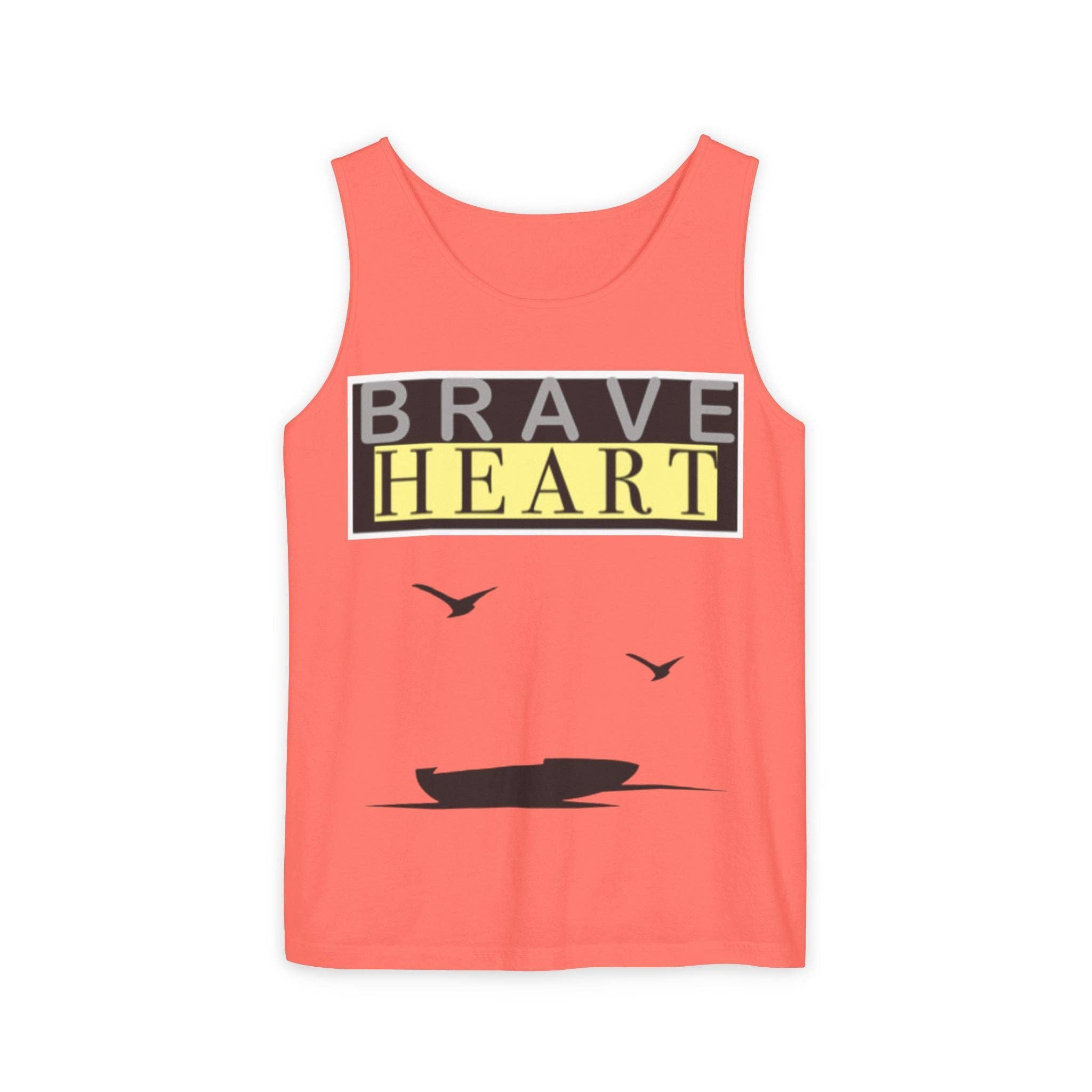 RC'nSONS - Wholesale Tank Top - Men's - Brave Heart Tank Top | Unisex Garment-Dyed Tee48