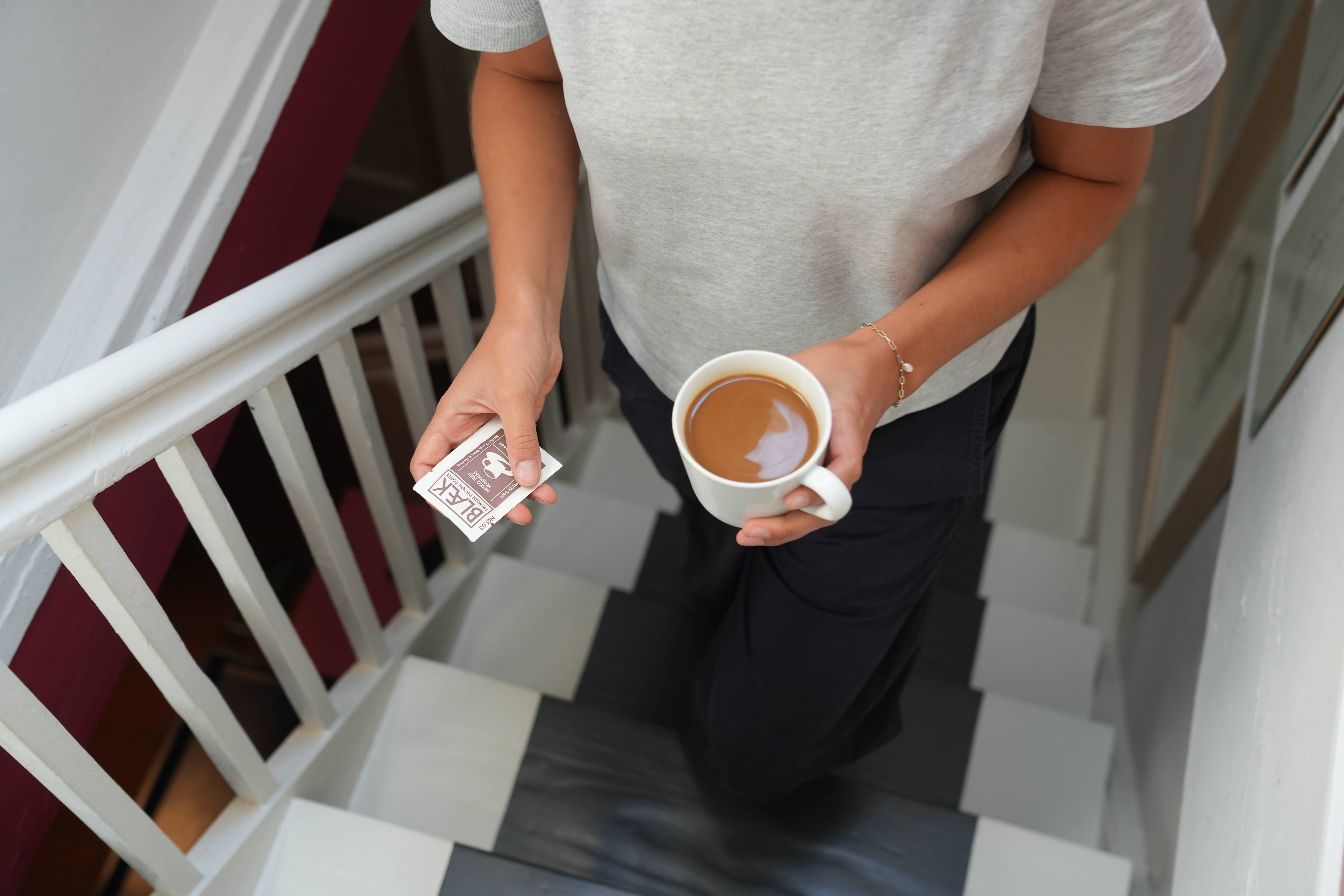 BLÆK Coffee - Wholesale Instant Coffee/Espresso - BLÆK Instant Coffee NØ.3 - Dark Roast - Box5