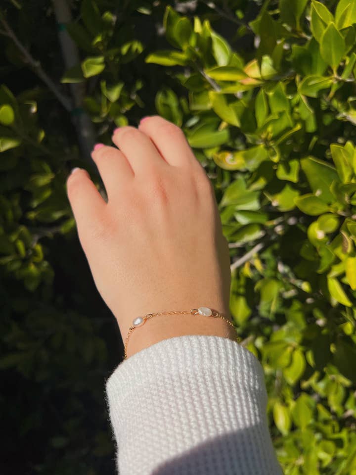 Amélie - Perles d'eau douce pour la vente par LabelleBoutiqueandco