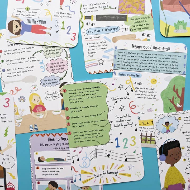 Robert Frederick Ltd - Wholesale Learning Cards - Kids & Baby - Calm Me - Children's Mindfulness Flash Cards4
