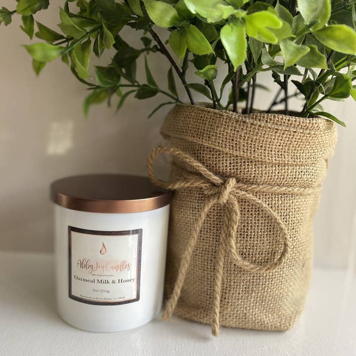 Oatmeal Milk & Honey for wholesale by AbbyJoy Candles