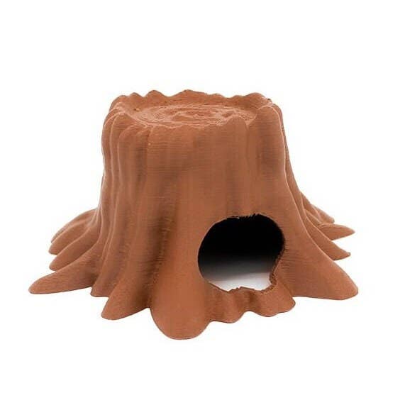 Tree Stump Pet Hide for Hamster, Reptile, Terrarium, Aquarium or Any Enclosure for wholesale by Clever Contraptions