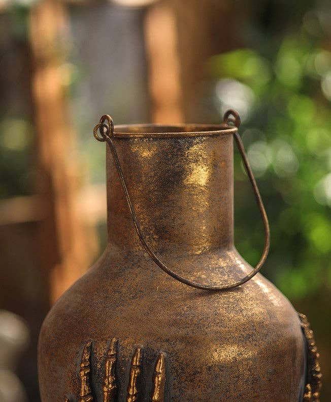 Vagabond Vintage - Wholesale Vase - Skeleton Hands Iron Vase3