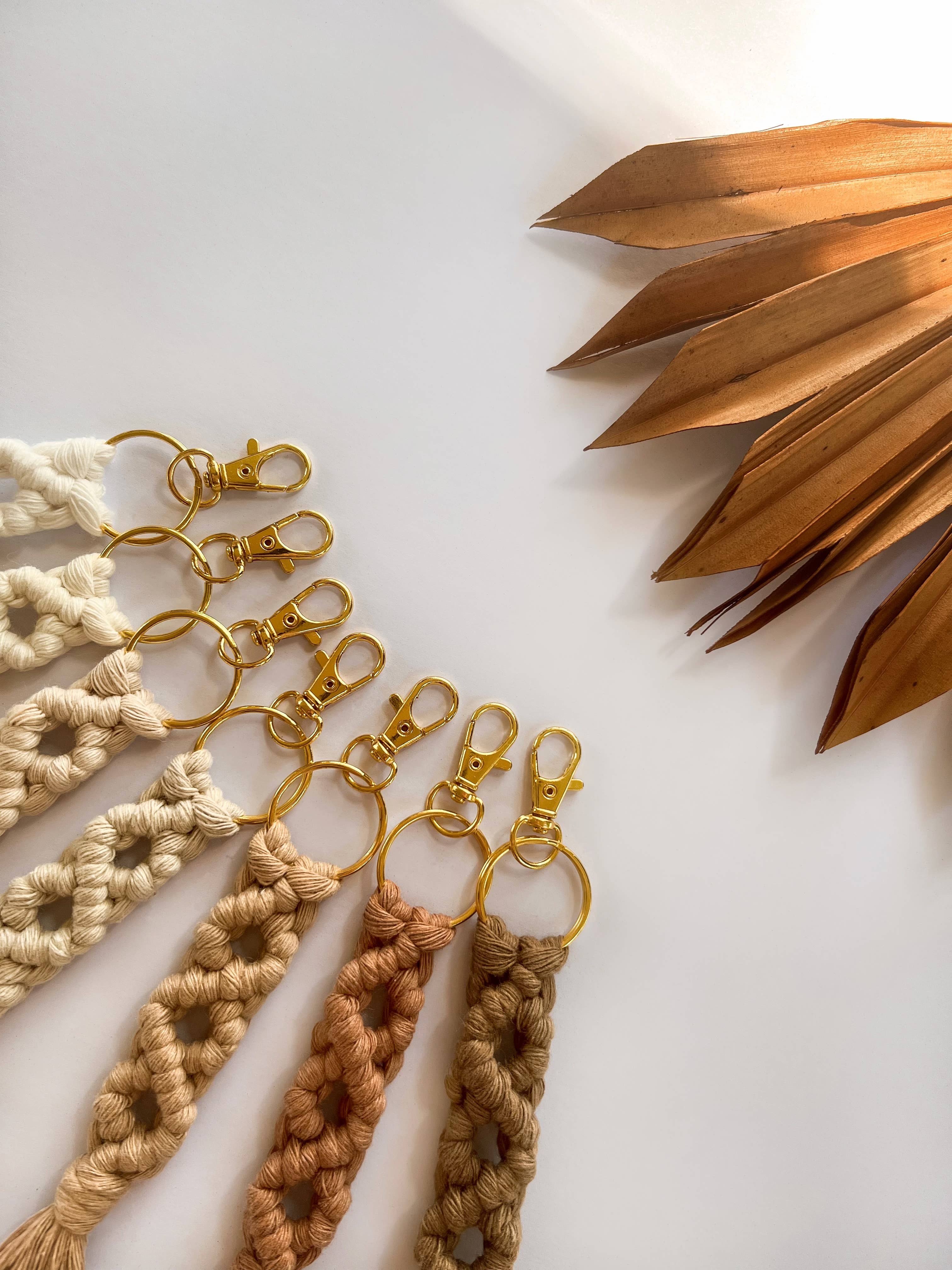 Wren Ivory & Co – wholesale Keychain – Unisex – Macrame Keychain / Diamond Macrame Keychain11