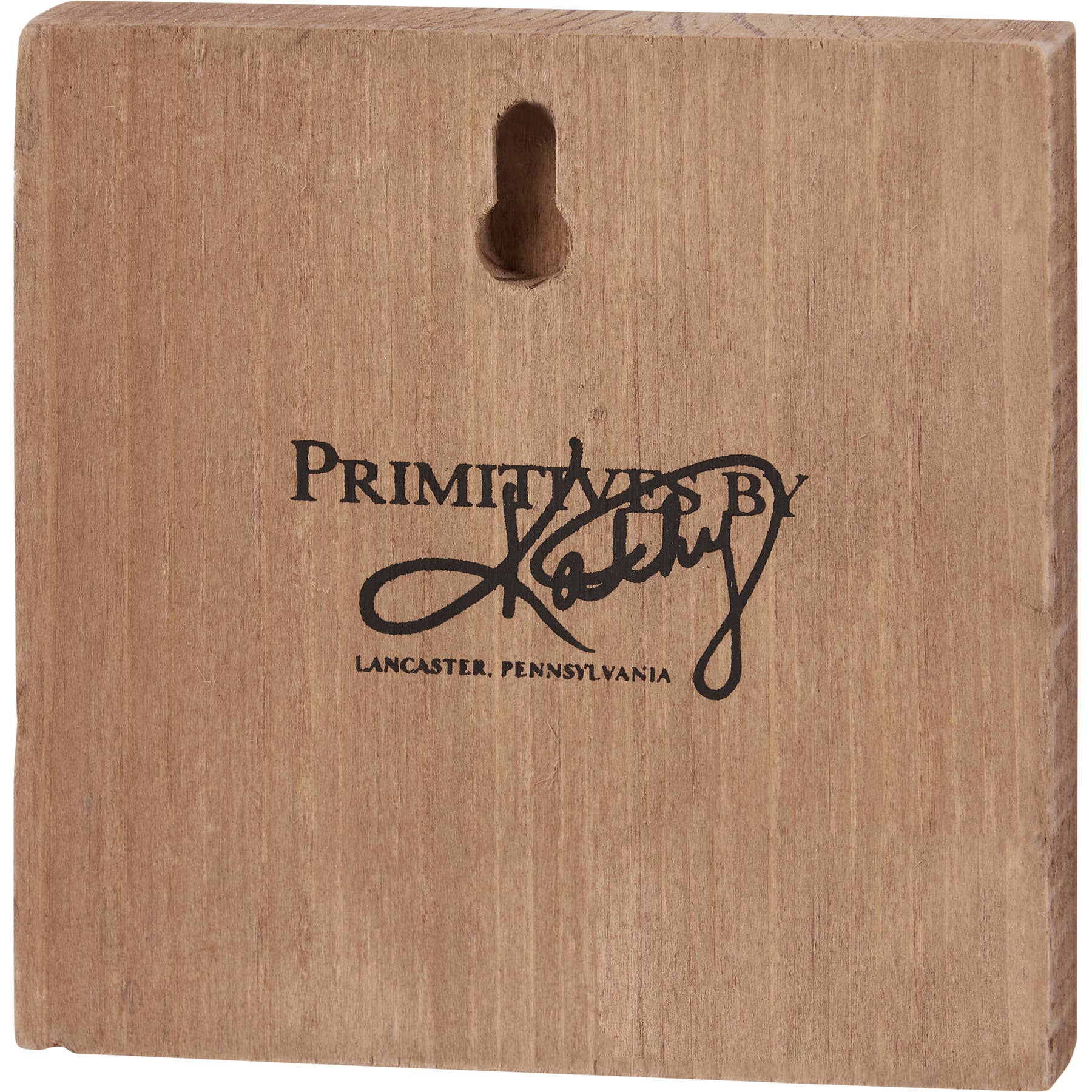 Primitives by Kathy - Wholesale Decorative Figurine - Fox Block Sign1