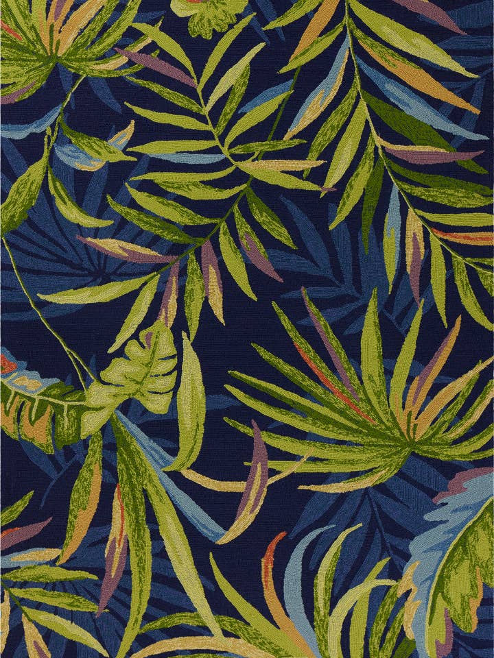 Alfombra Harbor 4243 Ink Blue Playa para venta al por mayor de KAS Rugs