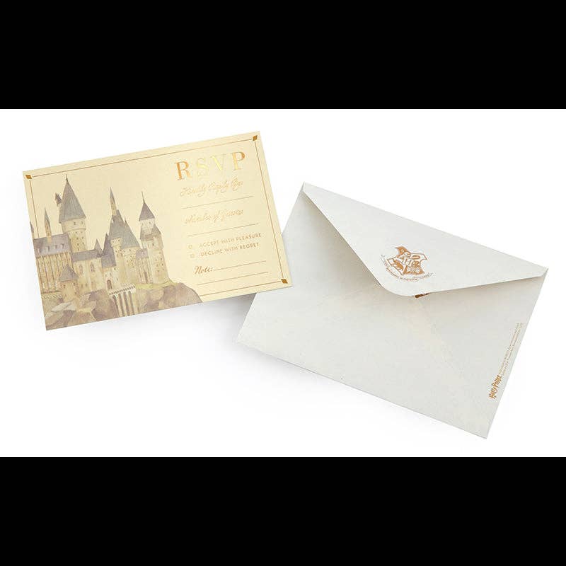 Insight Editions - #1 Pop Culture Publisher - Wholesale Stationery/Notecard Set - Harry Potter: Hogwarts Invitation Set (Set of 30)4