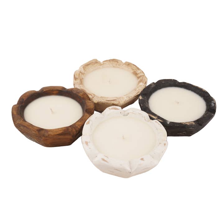 Stubby™ Mini Flower Dough Bowl-Candle Ready-6 inches and other Purchase Wholesale white stubby holders. Free Returns & Net 60 Terms on Faire trending on Faire.