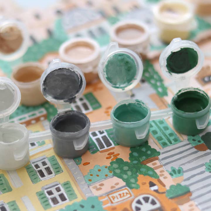 La Petite Épicerie - Venta al por mayor Kit de manualidades - Kit de pintura por números - Roma