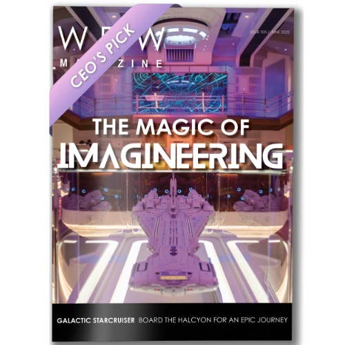 Numéro 105 - La magie de l'imagination pour la vente par WDW Magazine