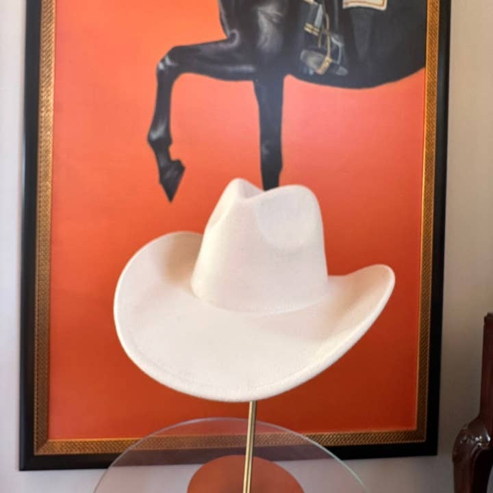 One and Only Accessories - Vente Chapeau de cowboy – femme - CHAPEAU DE COWBOY EN FEUTRE VÉGÉTALIEN7