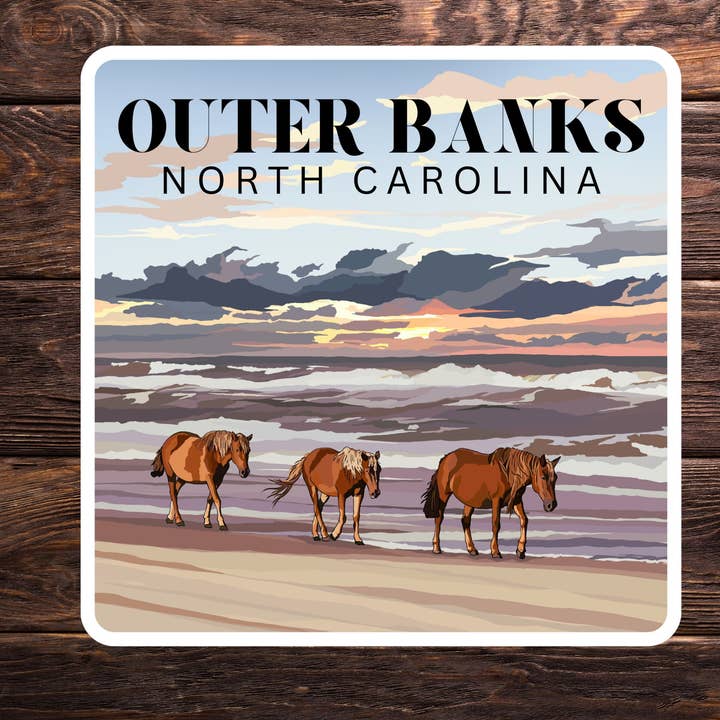 Outer Banks | North Carolina | Sydøstlige klistermærker for engroshandel hos Wild Life Design Co.