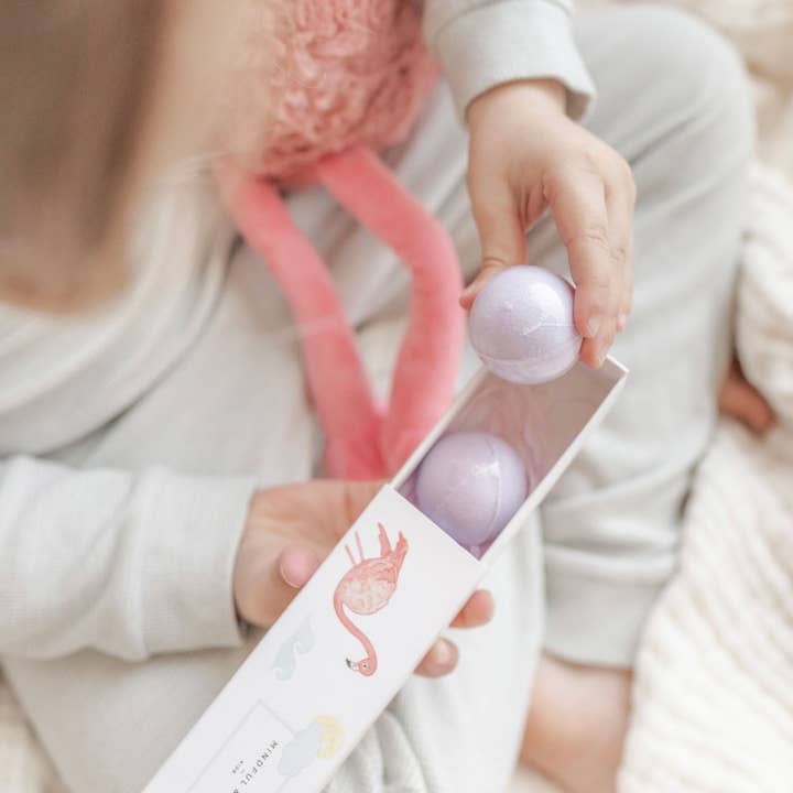 Mindful and Co Kids - Wholesale Bath Bomb/Fizz - Sweet Dream Drops: Lavender & Magnesium Bath Bombs