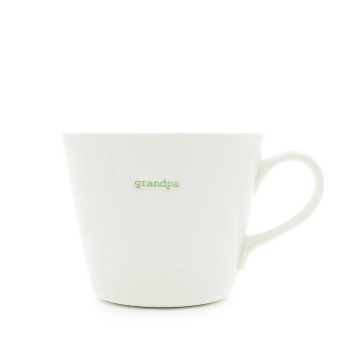 Keith Brymer Jones Mug 350ml- grandpa (green) for wholesale by Forma House
