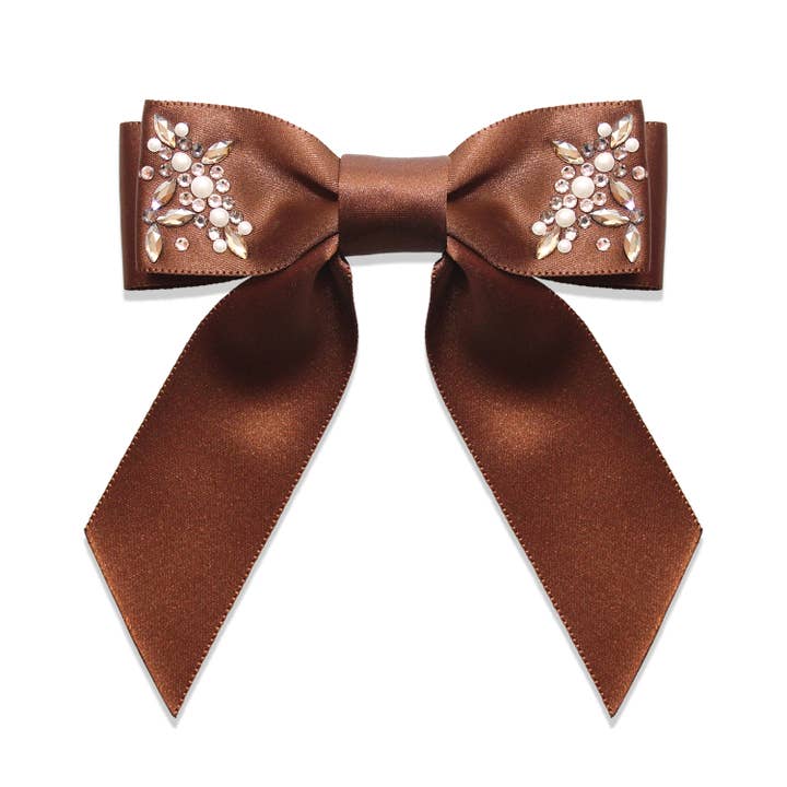 Satinrosett & Swarovski®-kristaller COLOMBE för wholesale av Valérie Valentine