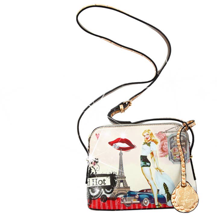Brangio (Italy) Company Inc. – wholesale Crossbody bag – Women's – Arosa Retro-Inspired Crossbody Bag
