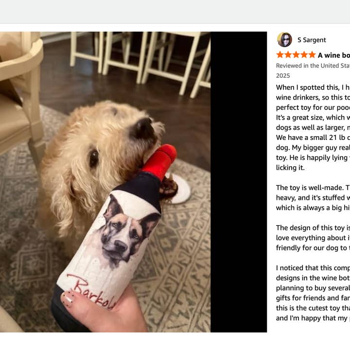 Pawcasso - Wholesale Pet Plush Toy - Dog - Barkolo6