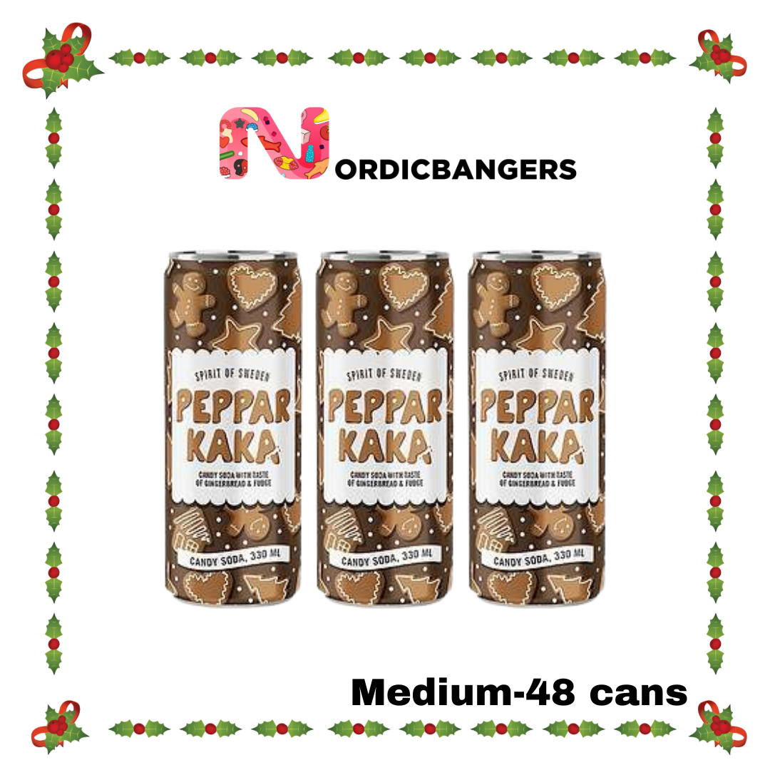 Nordicbangers - Swedish Candy Supply - Wholesale Soda/Carbonated Drink - Svensk Godisläsk - Pepparkaksläsk1