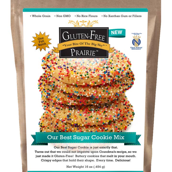 Gluten Free Prairie LLC - Wholesale Cookie Mix - Our Best Sugar Cookie Mix