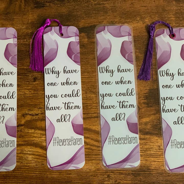 Messterpieces - Wholesale Bookmark - CLEARANCE 8x2 RH Romance Bookmark3