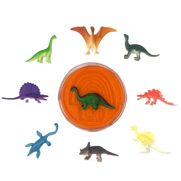 Earth Grown KidDoughs (KidDoughs by EGKD) – Plasticina - Crianças por atacado – Dino Surpresa Oculta KidDough - 113 g1