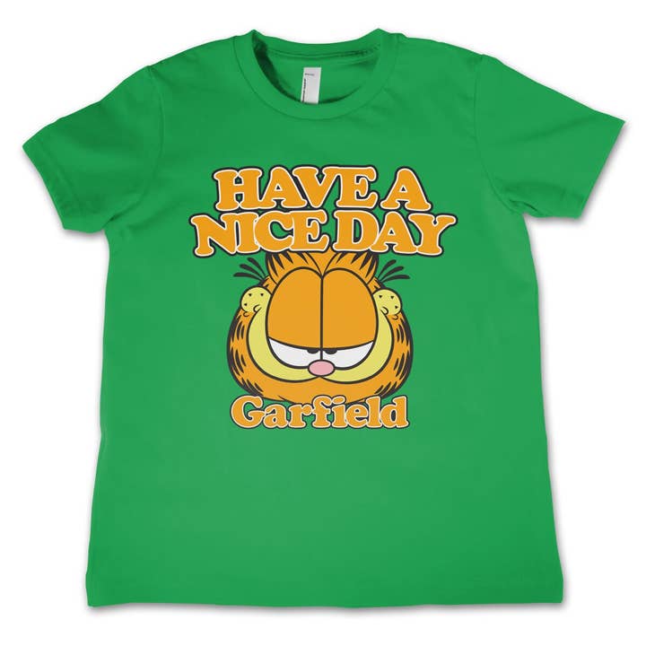 Hybris Production AB – wholesale T-shirt med screentryck – Barn – Garfield - Have A Nice Day Kids T-Shirt3