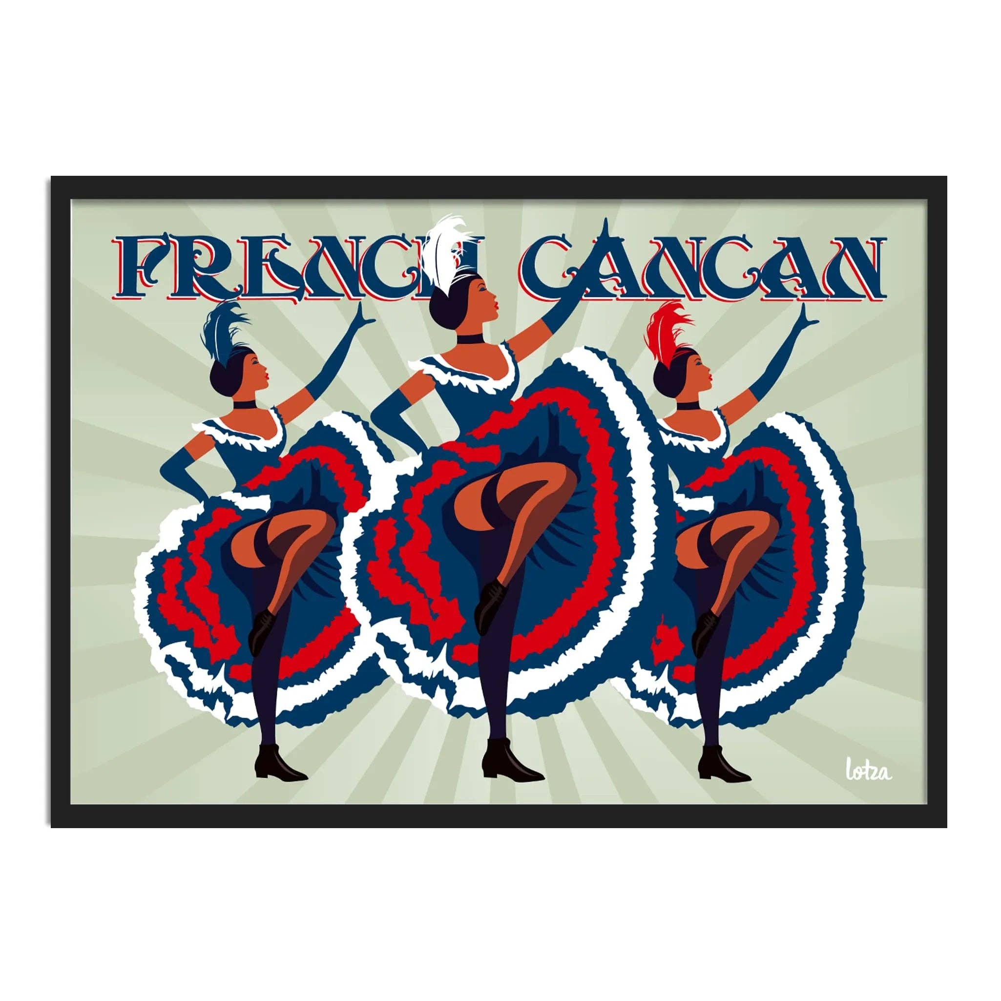 Lotza – wholesale Poster – Show French Cancan0