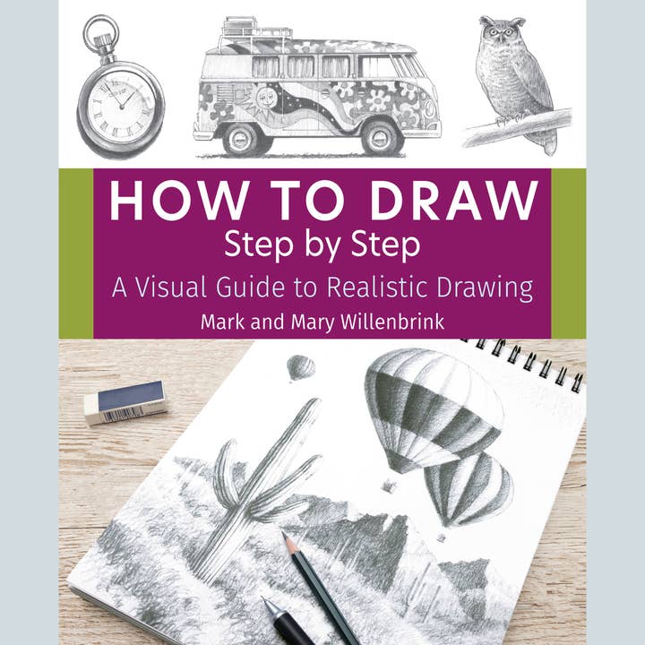 How to Draw Step by Step: A Guide to Realistic Drawing for wholesale by Mixed Media Resources LLC