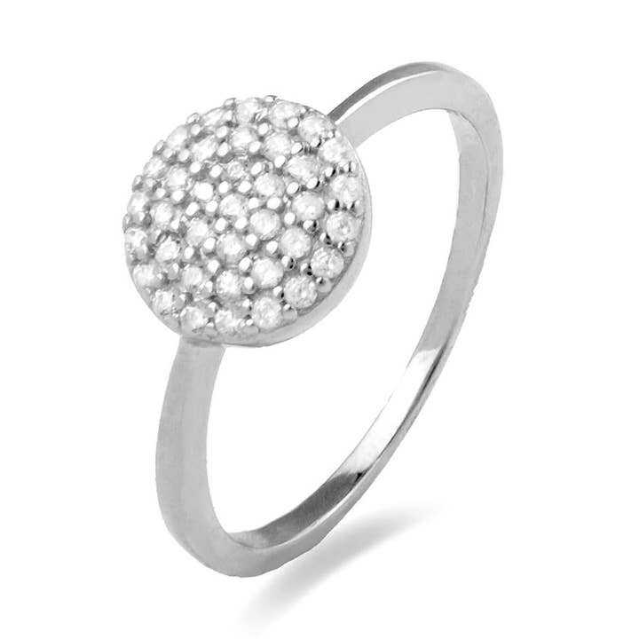 Luxenter - Wholesale Multi-Stone Ring - Anillo Luxenter de Plata de Ley 925 con Circonita Brillante acabado en rodio - Waiz0