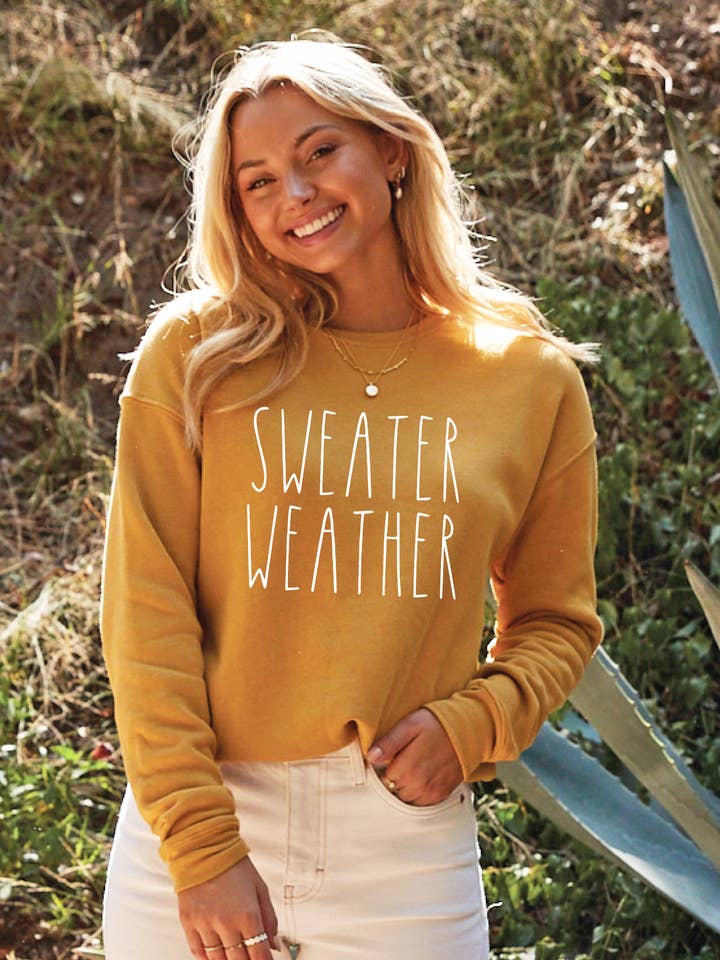 SWEATER WEATHER Graphic voor wholesale door OAT COLLECTIVE