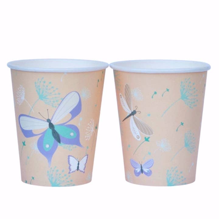 Magical Fairies Cups (Set of 8) for wholesale by Cherrysh Party - the new name for Pooka Party