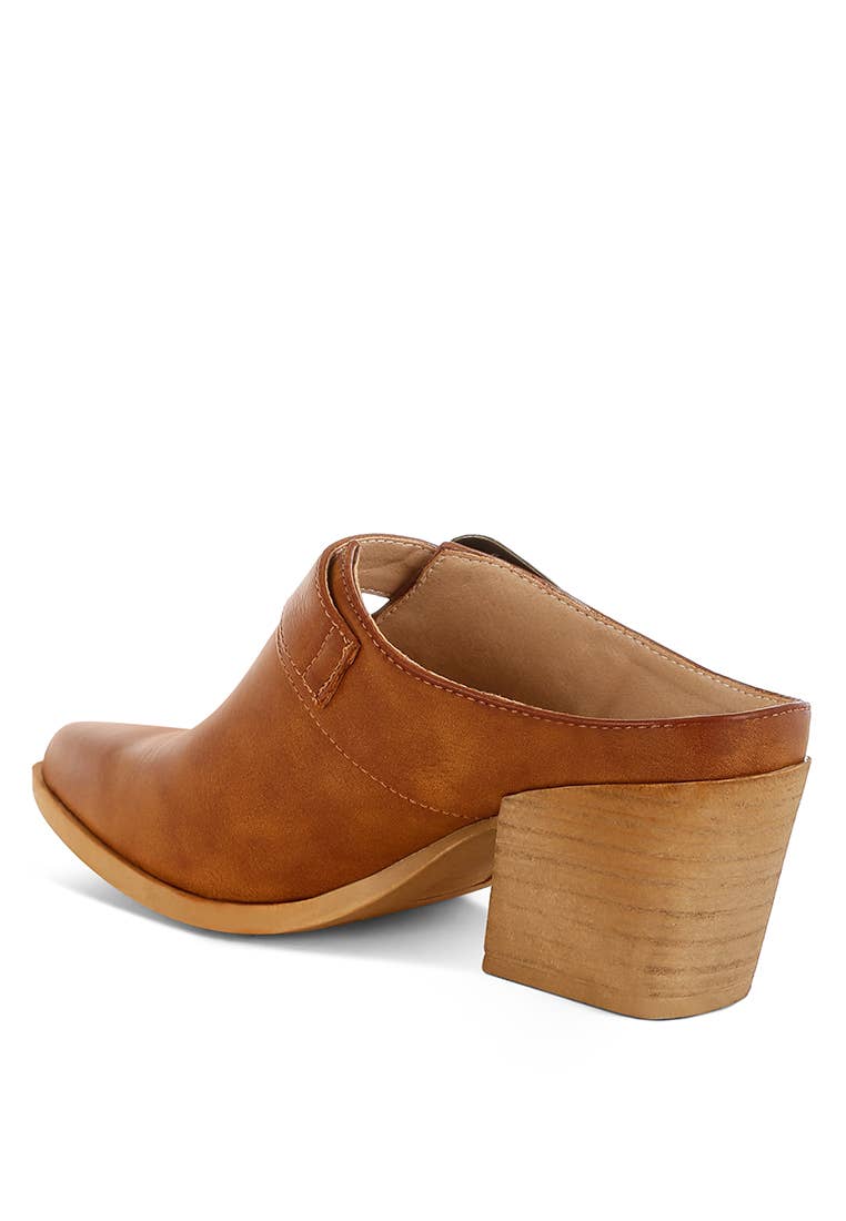 Rag Company - Vente Mules – femme - Mules à boucle sculptée Holler10